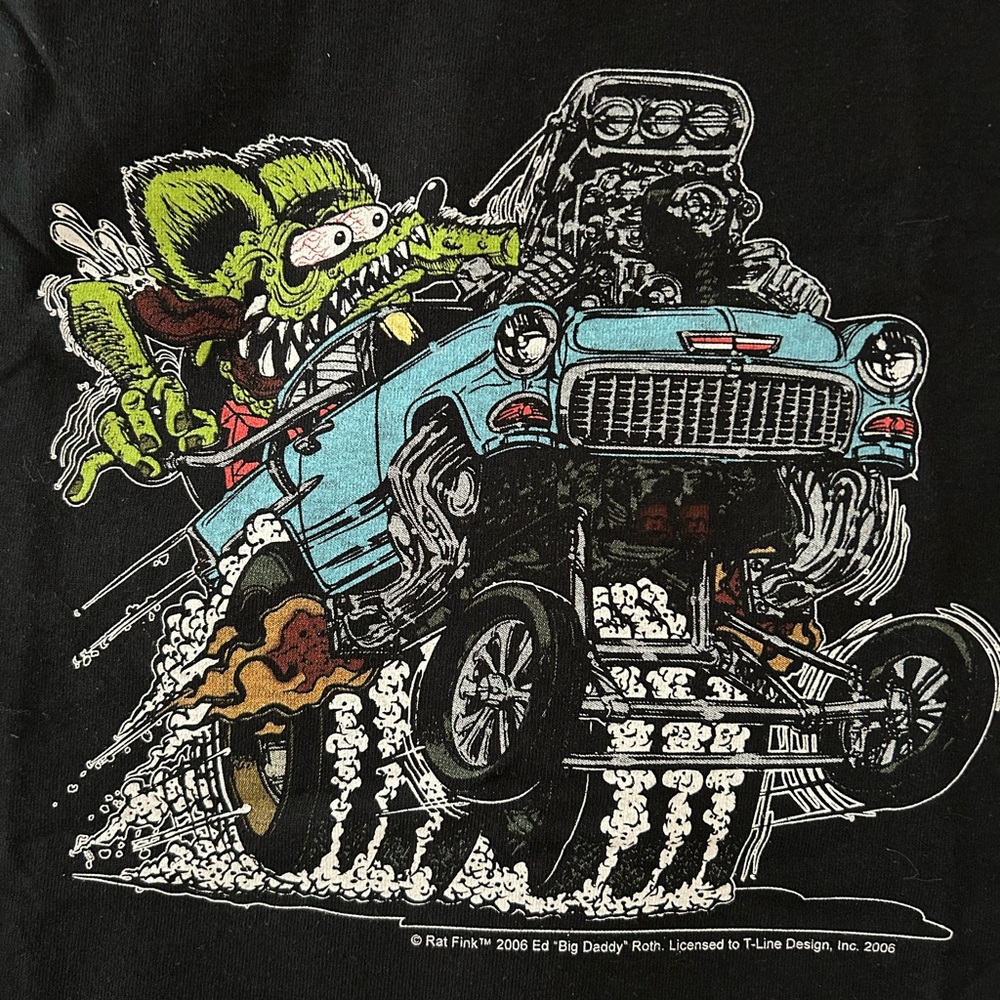 Ed Roth Ratfink T-Shirt - Picture 2 of 4